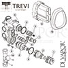 Trevi Therm TT A3969 Mixer Valve Shower Spare Parts